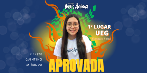 1º LUGAR NA UEG!