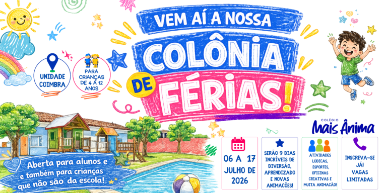 Colônia de Férias Mais Ânima – 2026